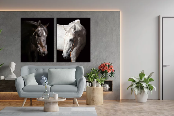 Wondering what to gift your loved ones this season, then horse picture could be a great move.