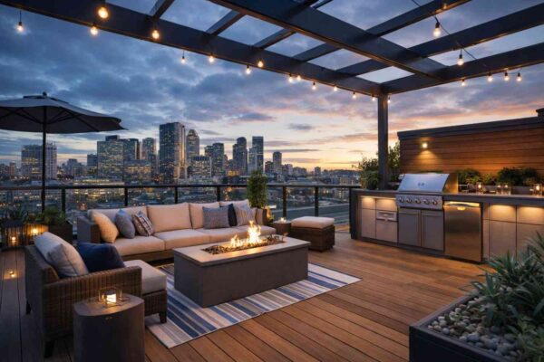 How to Design a Weatherproof Rooftop Deck That Stands the Test of Time